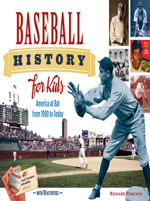 cover image of Baseball History for Kids
